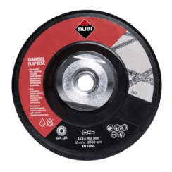 Rubi 115mm 200 Grit Diamond Grinding Flap Disk