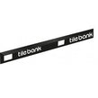 Tile Bank 12MM Matt Black Box Tile Trim 2.5M