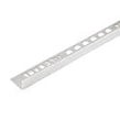 Tile Bank 12MM Square Edge Brushed Silver Trim 2.5M