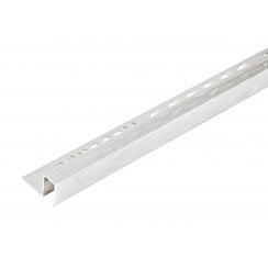 Tile Bank 15MM Box Trim Brushed Silver Trim 2.5M
