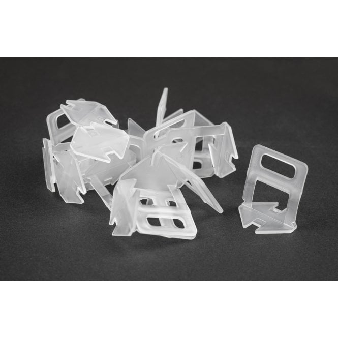Tiles-Direct 1mm Tile Levelling Clips (1000 Pcs, Trade Pack)