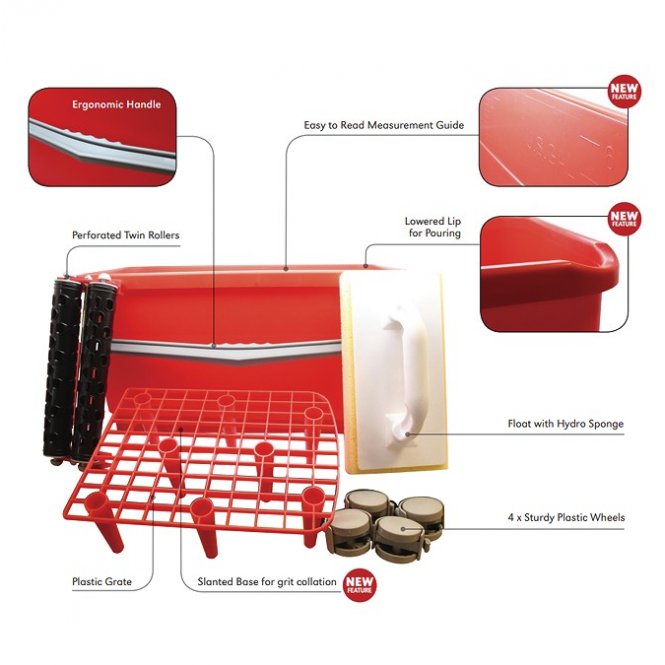 23L Genesis Washboy Grouting Set