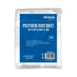 Tile Bank 3.6m x 2.7m Polythene Dust Sheet