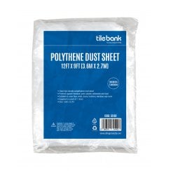 Tile Bank 3.6m x 2.7m Polythene Dust Sheet
