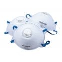 Tile Bank 3 x Dust Mask FFP1 Approved Face Mask Valve Adjustable Strip Bacteria Filtration