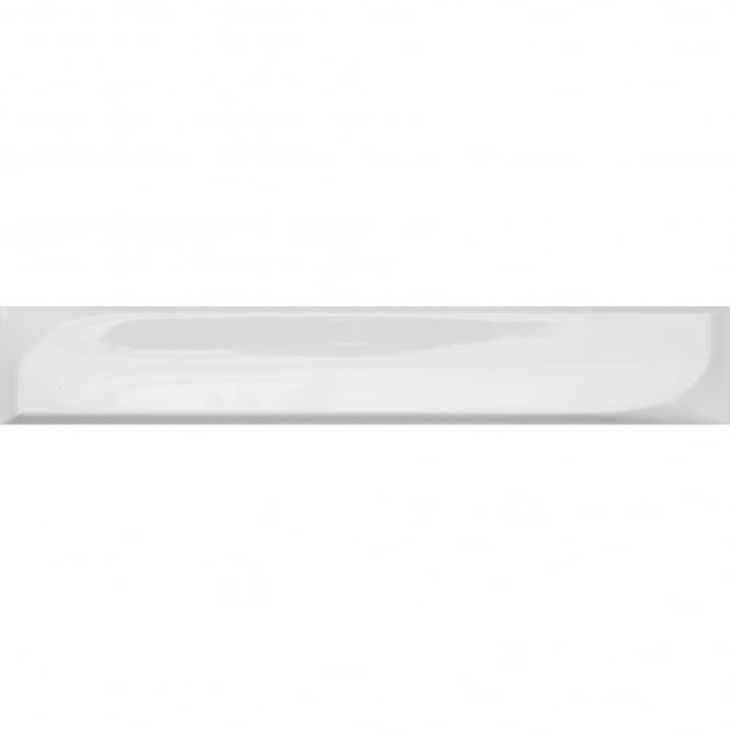 3D Chic Metro White 6.2cm x 38.2cm Wall Tile