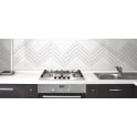 3D Chic Metro White 6.2cm x 38.2cm Wall Tile