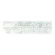 3D Convec Carrara White 10cm x 40cm Marble Tile
