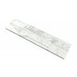 3D Convec Carrara White 10cm x 40cm Marble Tile