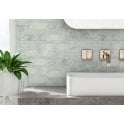 3D Convec Carrara White 10cm x 40cm Marble Tile