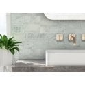 3D Convec Carrara White 10cm x 40cm Marble Tile