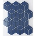 3D Gloss Buckingham Blue 30.5cm x 26.5cm Mosaic