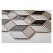 3D Gloss Mix Brown 30.5cm x 26.5cm Mosaic