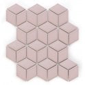 3D Gloss Pink 30.5cm x 26.5cm Mosaic