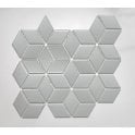 3D Matt Grey 30.5cm x 26.5cm Mosaic