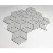 3D Matt Grey 30.5cm x 26.5cm Mosaic