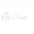 3D Staturio Matt 30.5cm x 26.5cm Mosaic Tile