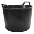 Rubi 40 Litre Black Plastic Trug