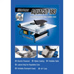 550W Power Aquacut 180 Diamond Tile Cutting Machine