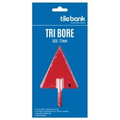 Tile Bank 77mm Tri Bore Hole Cutter