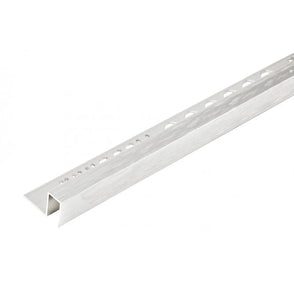 Tile Bank 8MM Box Trim Brushed Silver Trim 2.5M