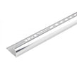 Tile Bank 8mm Round Edge Bright Silver Tile Trim 2.5M