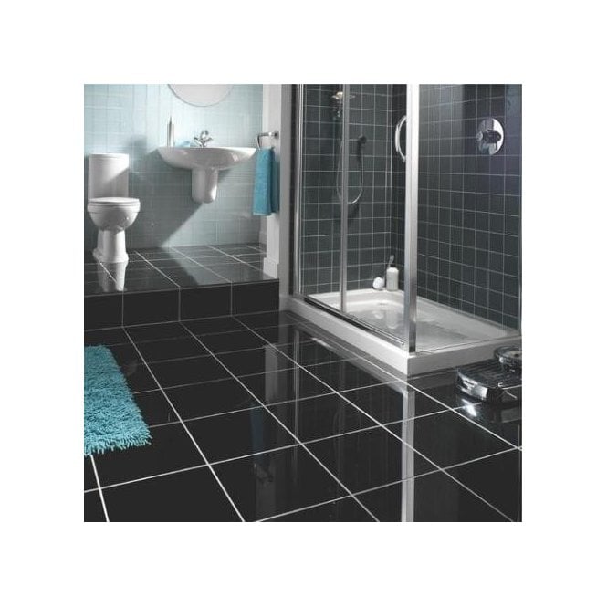 Absolute Black 30.5cm x 30.5cm Granite Tiles