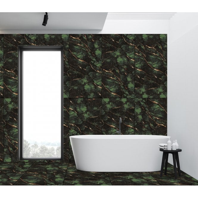 Abstract Green 60cm x 120cm Wall & Floor Tile