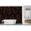 Abstract Red 60cm x 120cm Wall & Floor Tile