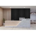 Acoustic Groove Ash Felt Panel 240cm x 60cm