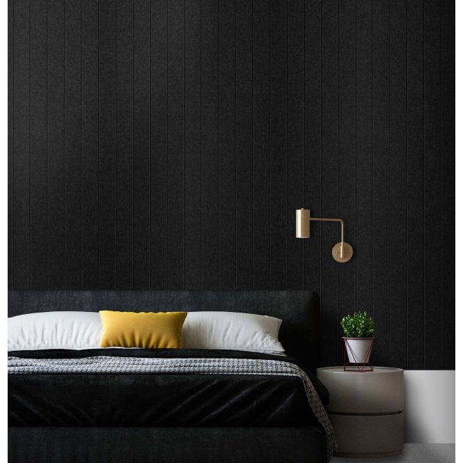 Acoustic Groove Ash Felt Panel 240cm x 60cm