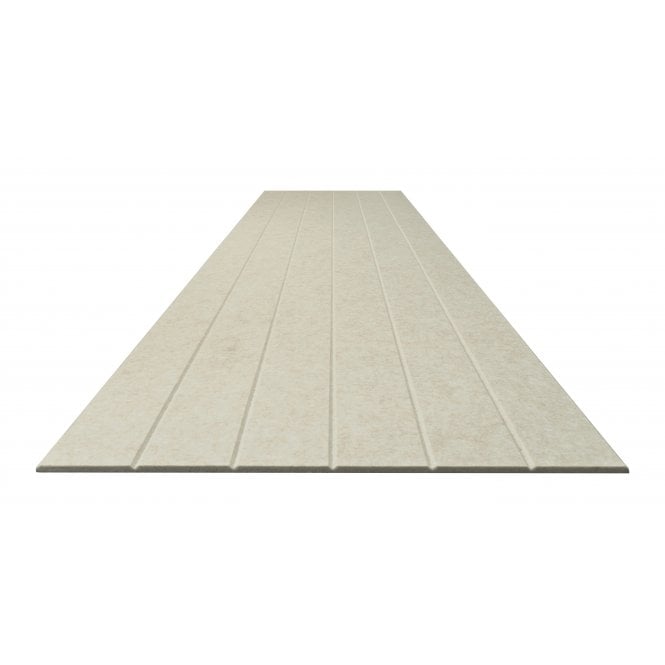 Acoustic Groove Camel Felt Panel 240cm x 60cm