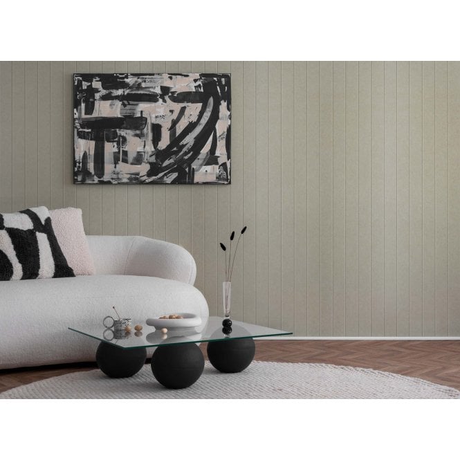 Acoustic Groove Camel Felt Panel 240cm x 60cm