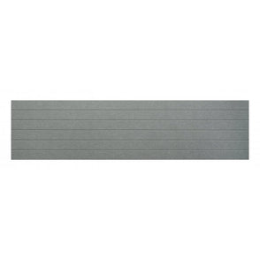 Acoustic Groove Grey Felt Panel 240cm x 60cm
