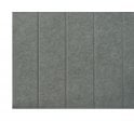 Acoustic Groove Grey Felt Panel 240cm x 60cm