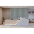 Acoustic Groove Grey Felt Panel 240cm x 60cm