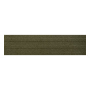 Acoustic Groove Olive Brown Felt Panel 240cm x 60cm