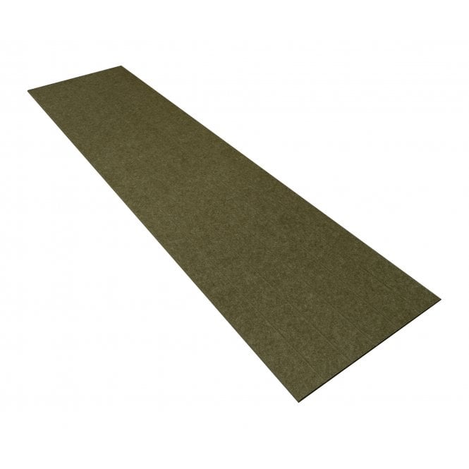 Acoustic Groove Olive Brown Felt Panel 240cm x 60cm