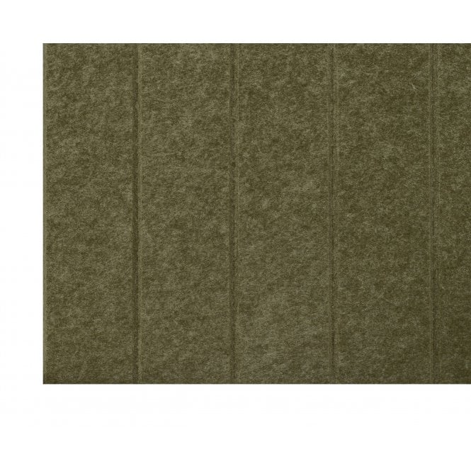 Acoustic Groove Olive Brown Felt Panel 240cm x 60cm