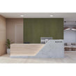 Acoustic Groove Olive Brown Felt Panel 240cm x 60cm