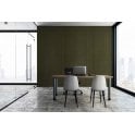 Acoustic Groove Olive Brown Felt Panel 240cm x 60cm