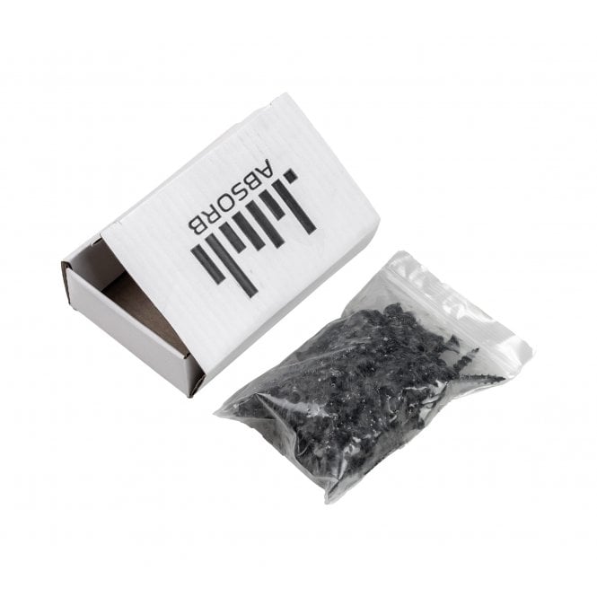 Acoustic Panel Screws Black 100 Pcs
