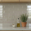 Acquarella Antic Green 7.5cm x 30cm Wall Tile
