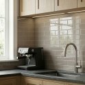 Acquarella Antic Green 7.5cm x 30cm Wall Tile