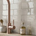 Acquarella Antic Soft Grey 7.5cm x 30cm Wall Tile