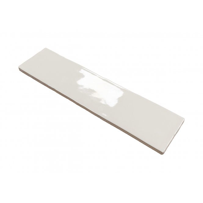 Acquarella Cream 7.5cm x 30cm Wall Tilecm Wall Tile