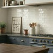 Acquarella Cream 7.5cm x 30cm Wall Tilecm Wall Tile