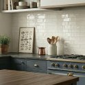 Acquarella Cream 7.5cm x 30cm Wall Tilecm Wall Tile