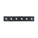 Adria Black Stone 5cm x 30cm Border Tile
