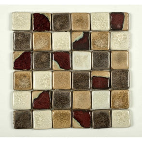 Agueda 30cm x 30cm Fired Ceramic Mosaic